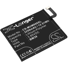 Remplacement de batterie compatible pour Xiaomi BM39