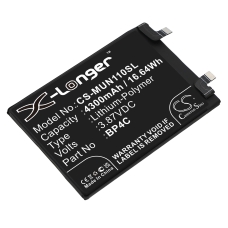 Remplacement de batterie compatible pour Xiaomi BP4C