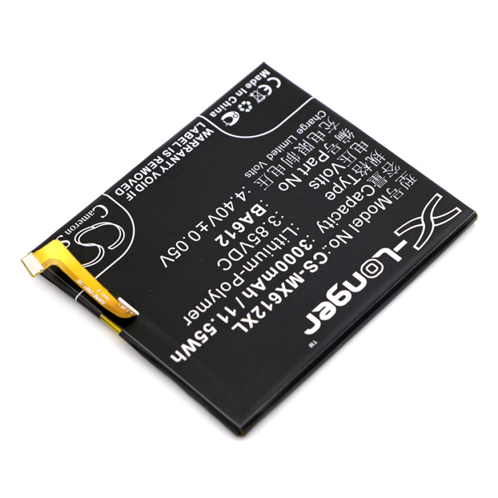Batterie de téléphone portable MeiZu CS-MX612XL