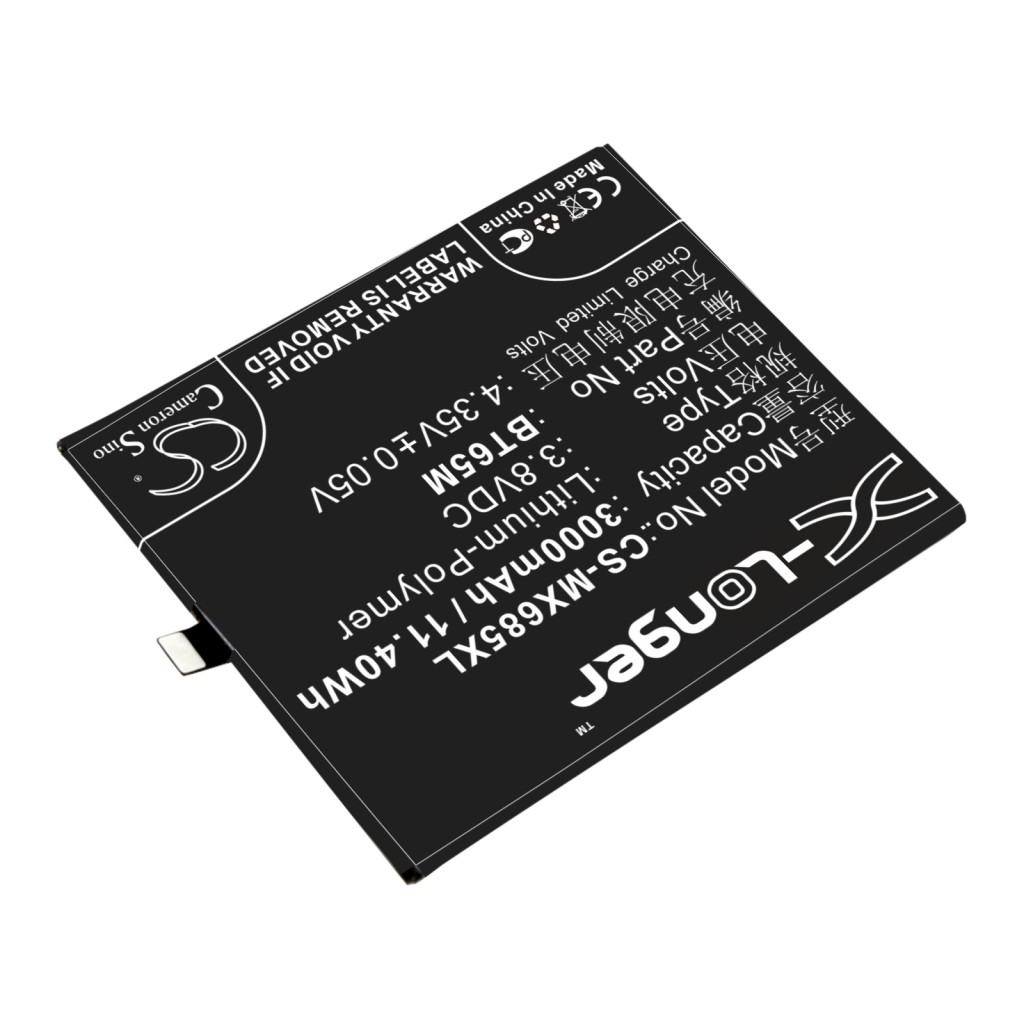 Batterie de téléphone portable MeiZu CS-MX685XL