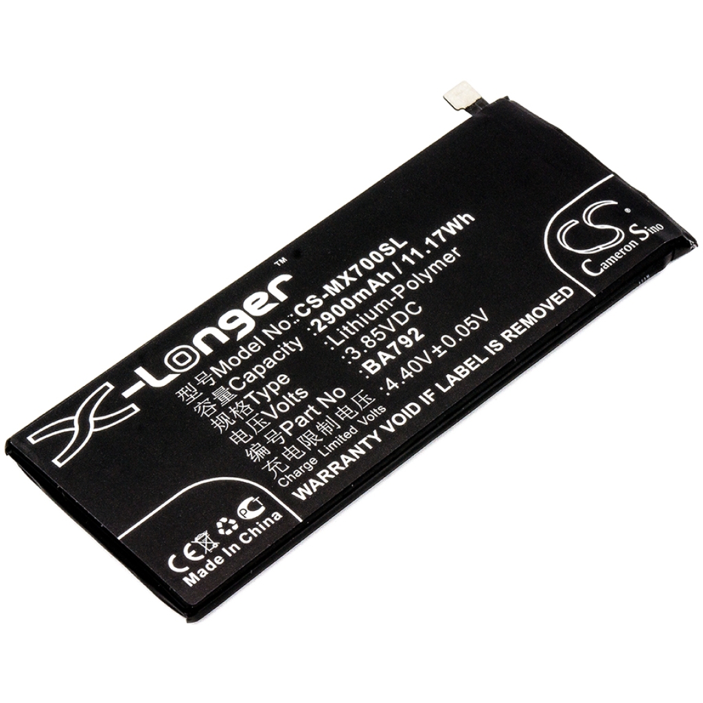 Batterie de téléphone portable MeiZu CS-MX700SL