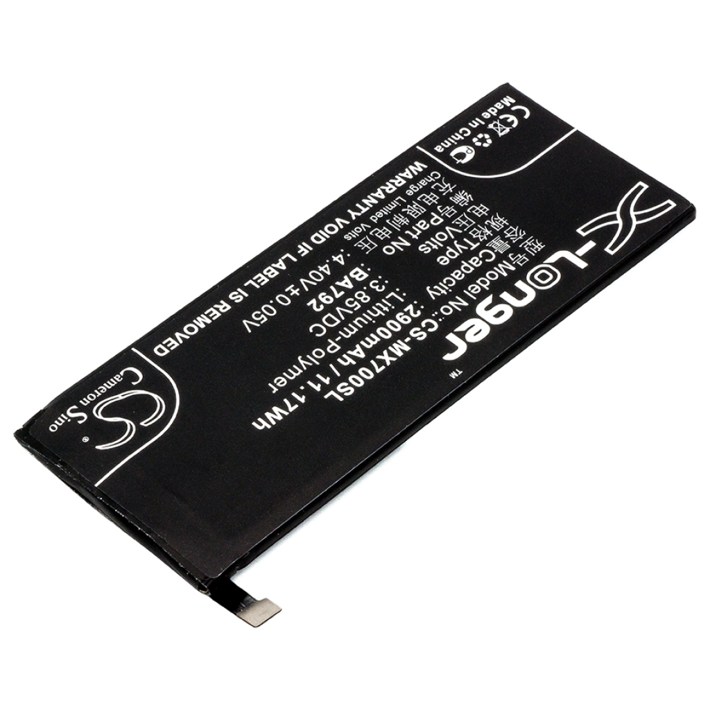 Batterie de téléphone portable MeiZu CS-MX700SL