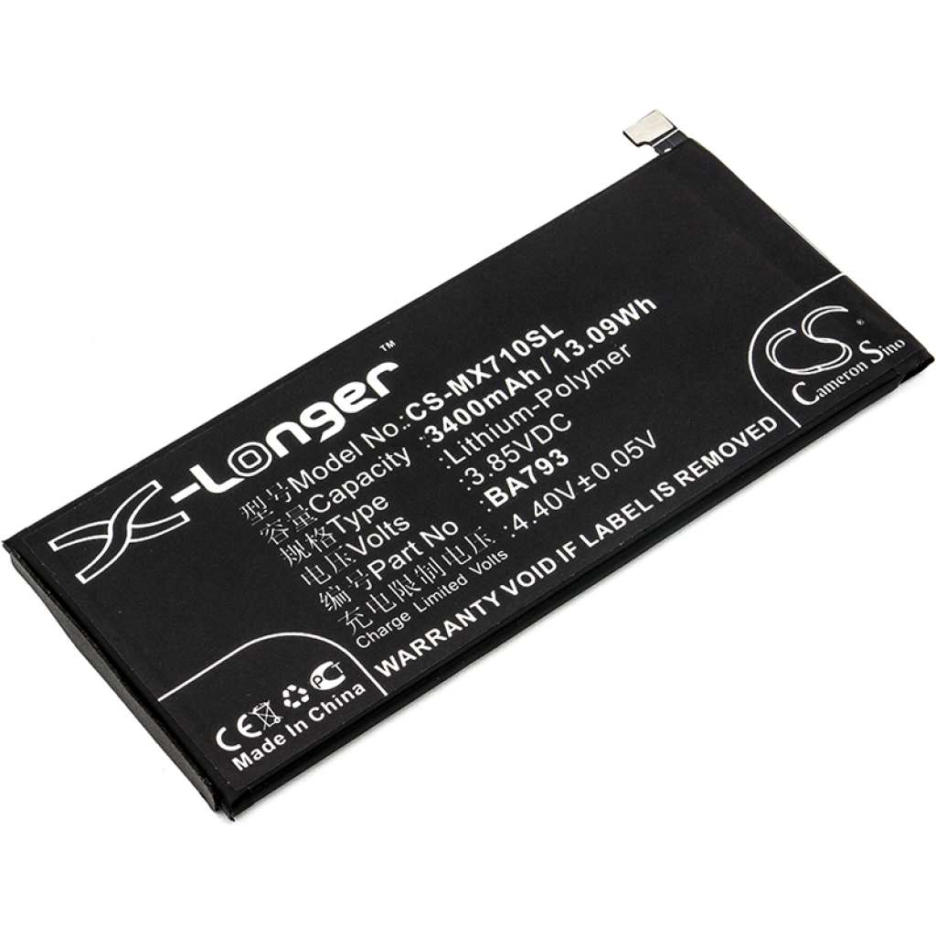 Batterie de téléphone portable MeiZu CS-MX710SL