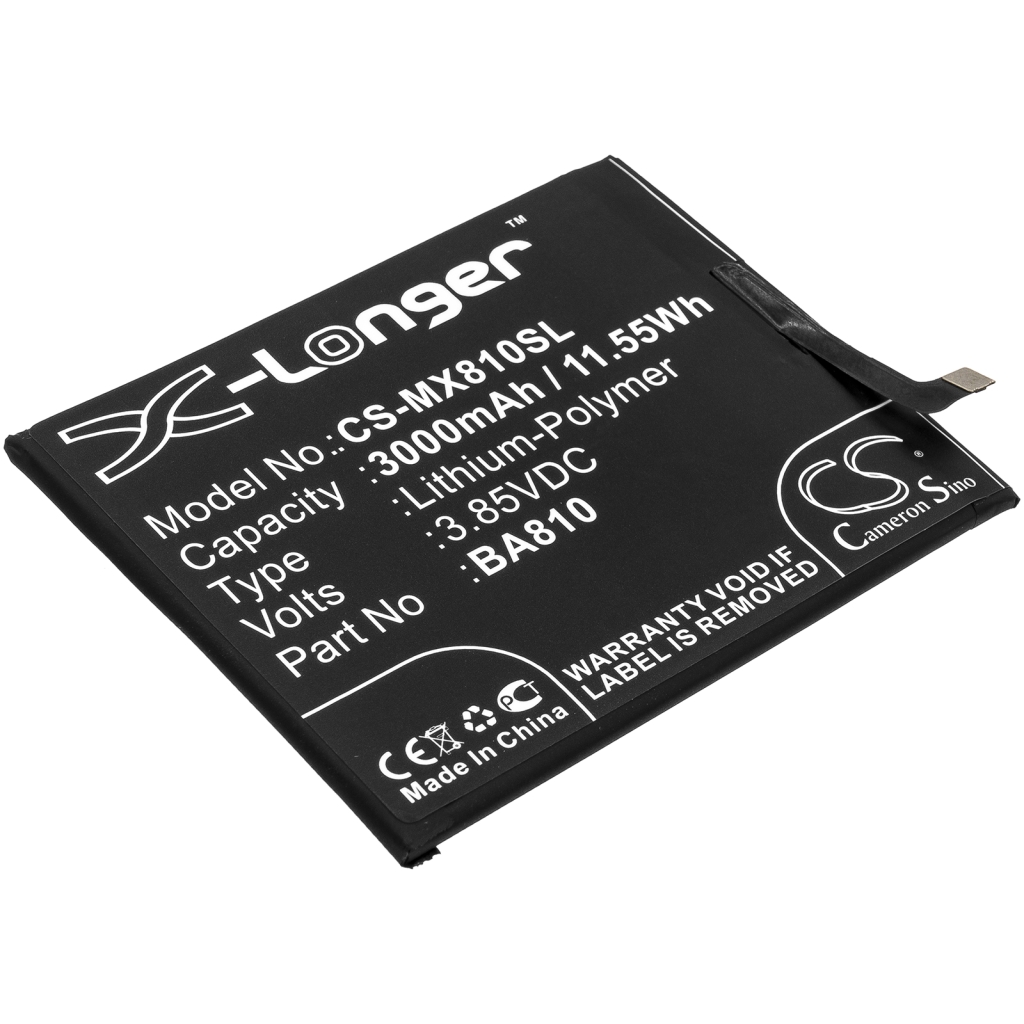 Batterie de téléphone portable MeiZu CS-MX810SL