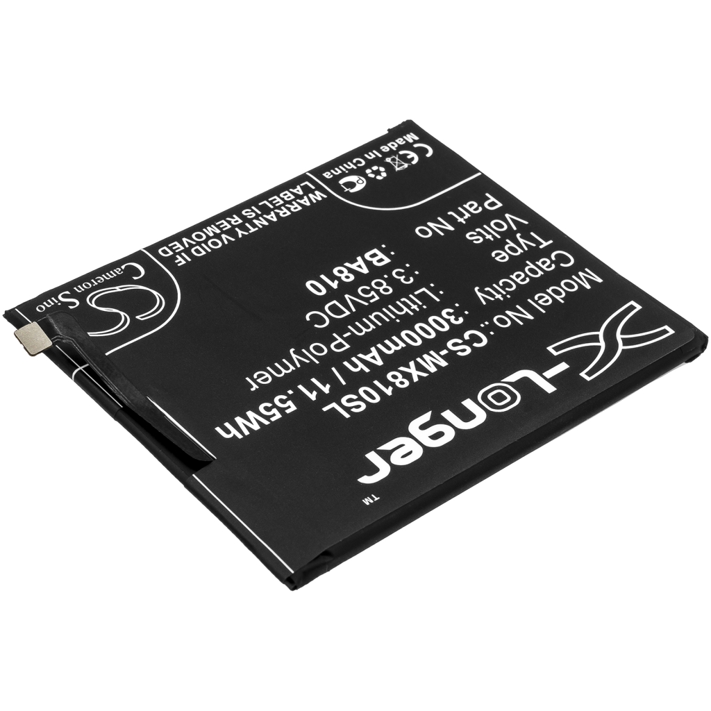 Batterie de téléphone portable MeiZu CS-MX810SL