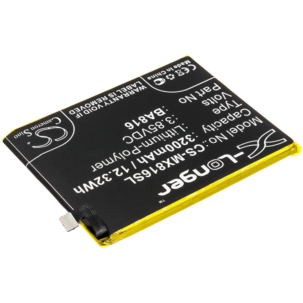 Batterie de téléphone portable MeiZu CS-MX816SL