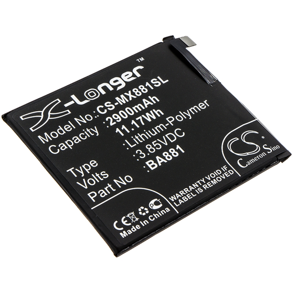 Batterie de téléphone portable MeiZu CS-MX881SL