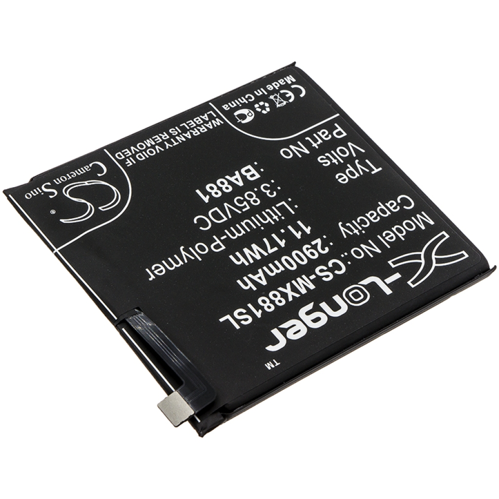 Batterie de téléphone portable MeiZu CS-MX881SL