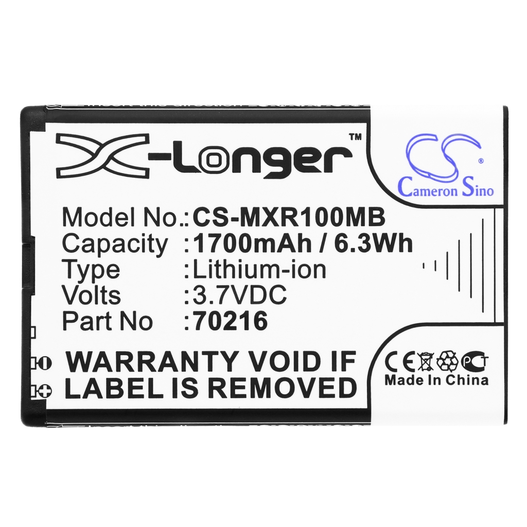 GPS, Batterie de navigation Zoomax CS-MXR100MB