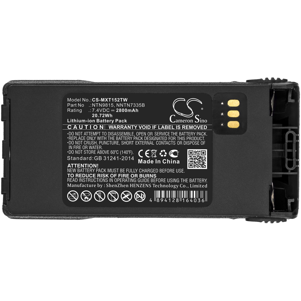 Batteries Remplace NTN9857C