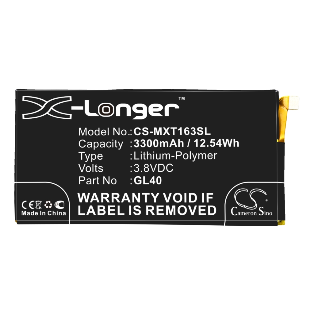 Batterie de téléphone portable Motorola CS-MXT163SL