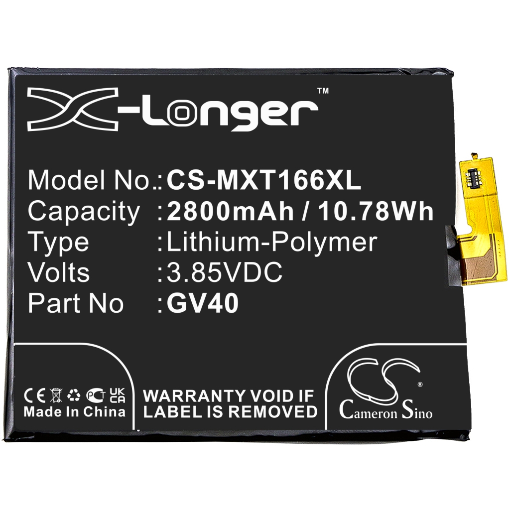 Batterie de téléphone portable Motorola CS-MXT166XL