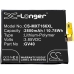 Batterie de téléphone portable Motorola CS-MXT166XL