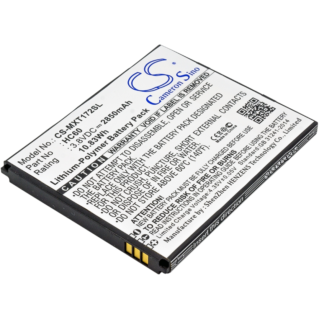 Batteries Remplace HC60