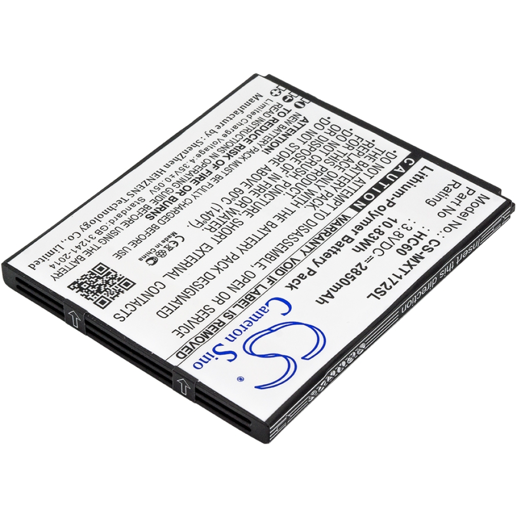 Batteries Remplace HC60