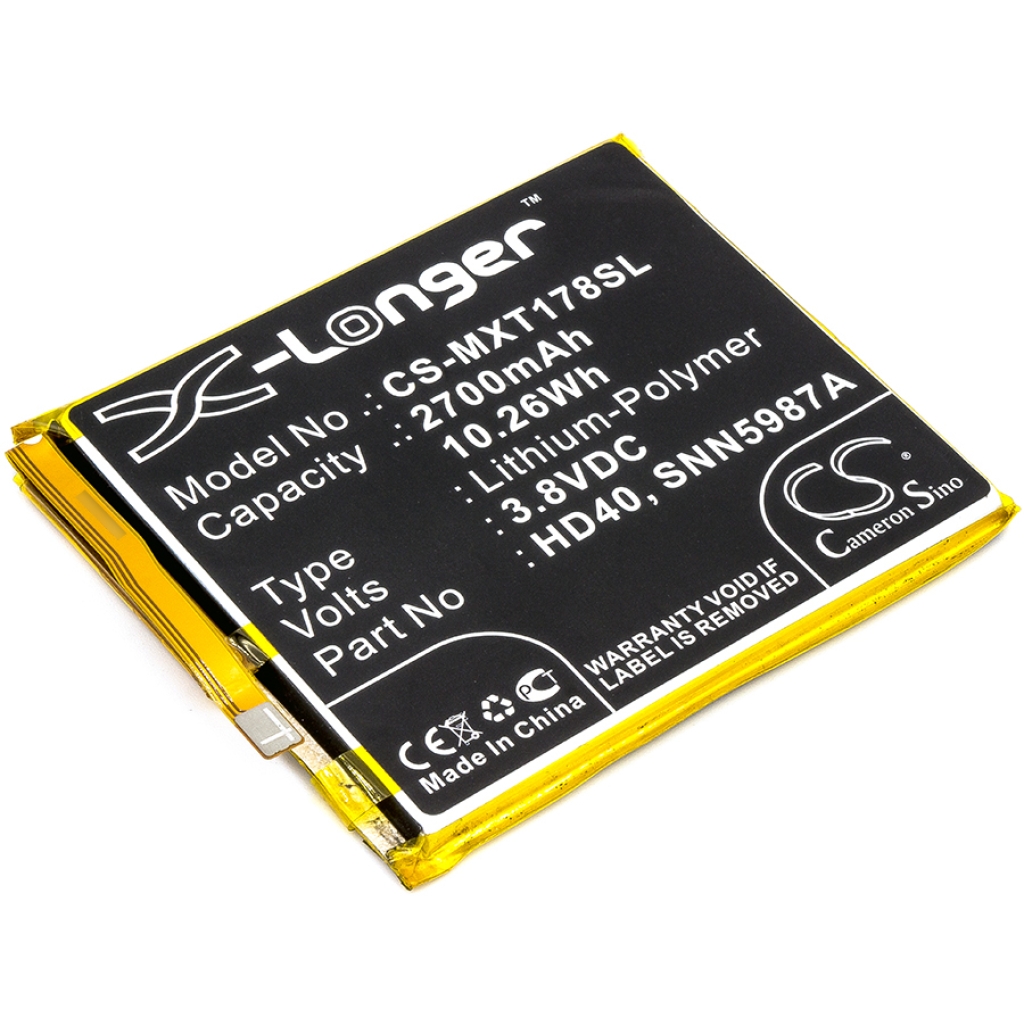 Batterie de téléphone portable Motorola CS-MXT178SL