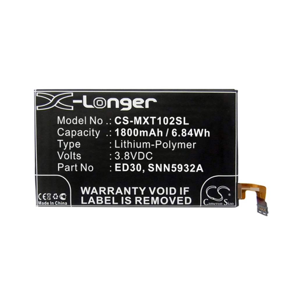 Batteries Remplace ED30