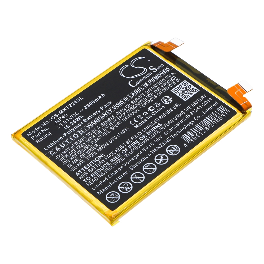 Batterie de téléphone portable Motorola CS-MXT224SL