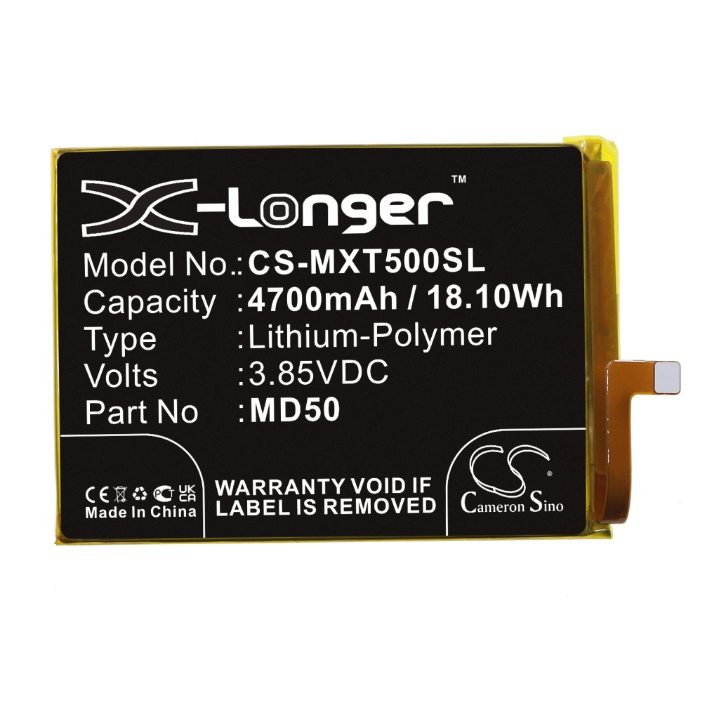 Batterie de téléphone portable Motorola CS-MXT500SL