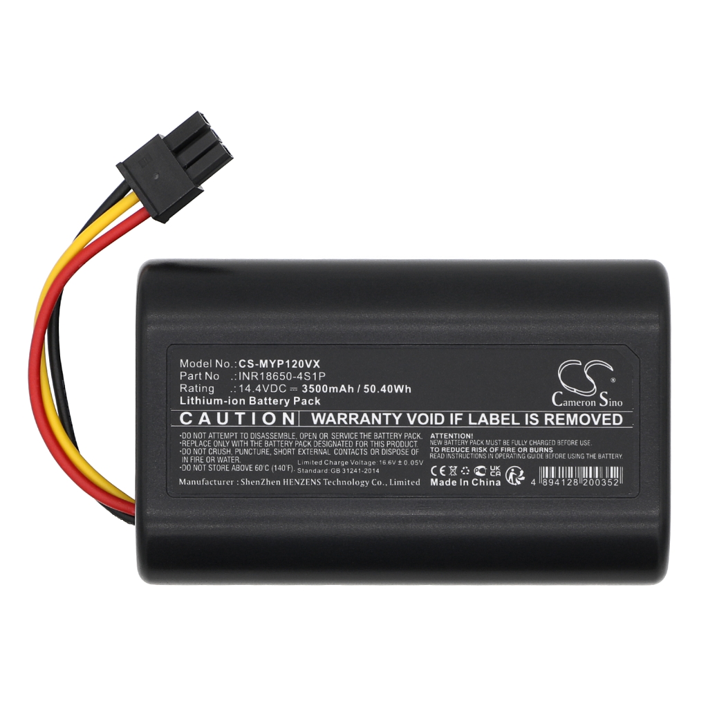 Batterie à vide Bobsweep CS-MYP120VX
