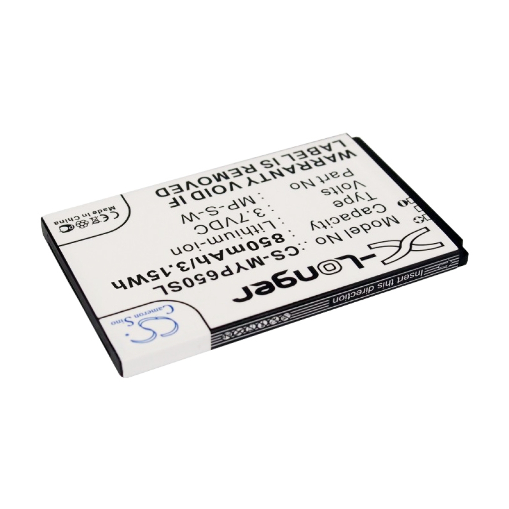 Batterie de téléphone portable Myphone CS-MYP650SL