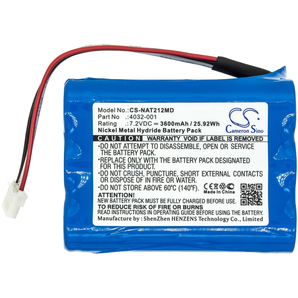 Batterie médicale Nonin CS-NAT212MD