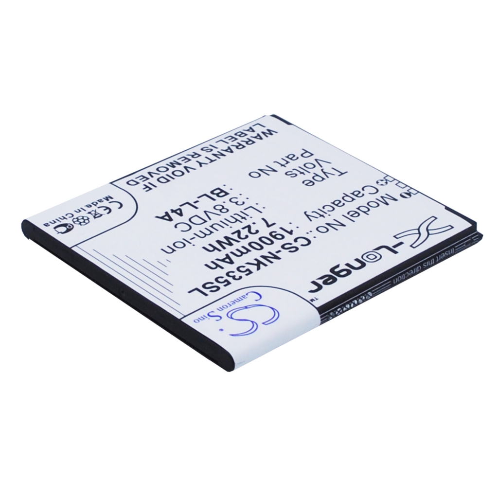 Akku kompatibel mit Nokia Microsoft CS-NK535SL