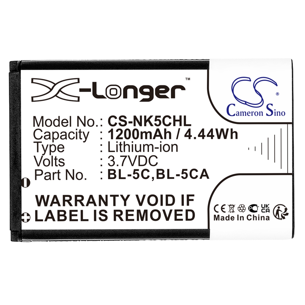 Batteries Remplace BL-5C