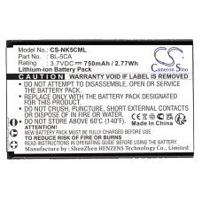 Compatible battery replacement for Lark bjorn BK-BL-5C,BL-05,BL-5C,BL-5CA,BL-5CB...