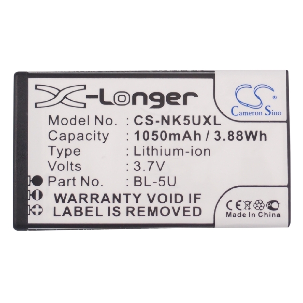 Batterie de téléphone portable Nokia 8900i