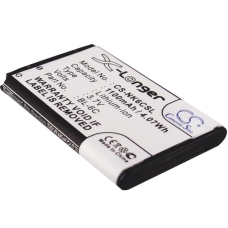 Remplacement de batterie compatible pour Nokia BL-6C,LBAT100,LBAT1000