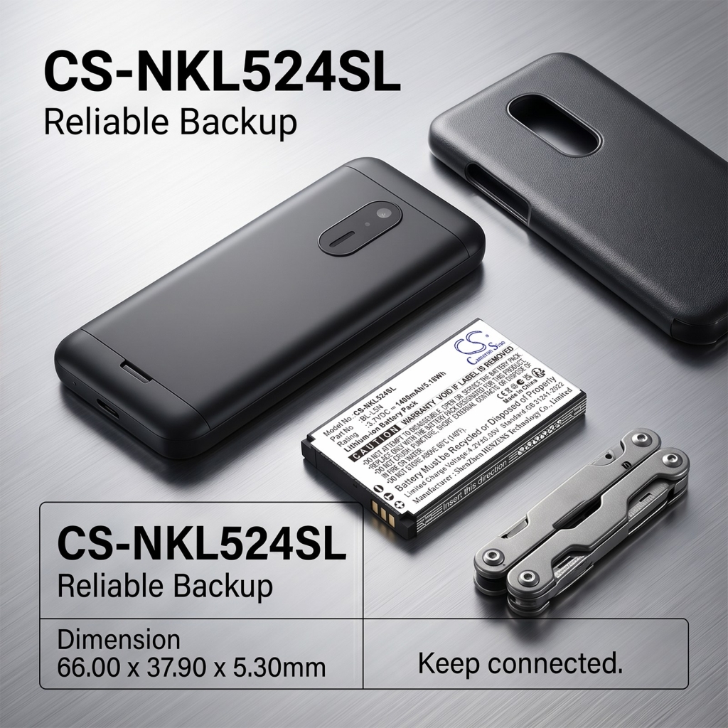 Akku kompatibel mit Nokia CS-NKL524SL