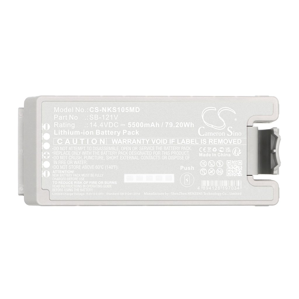 Akku kompatibel mit Nihon Kohden CS-NKS105MD