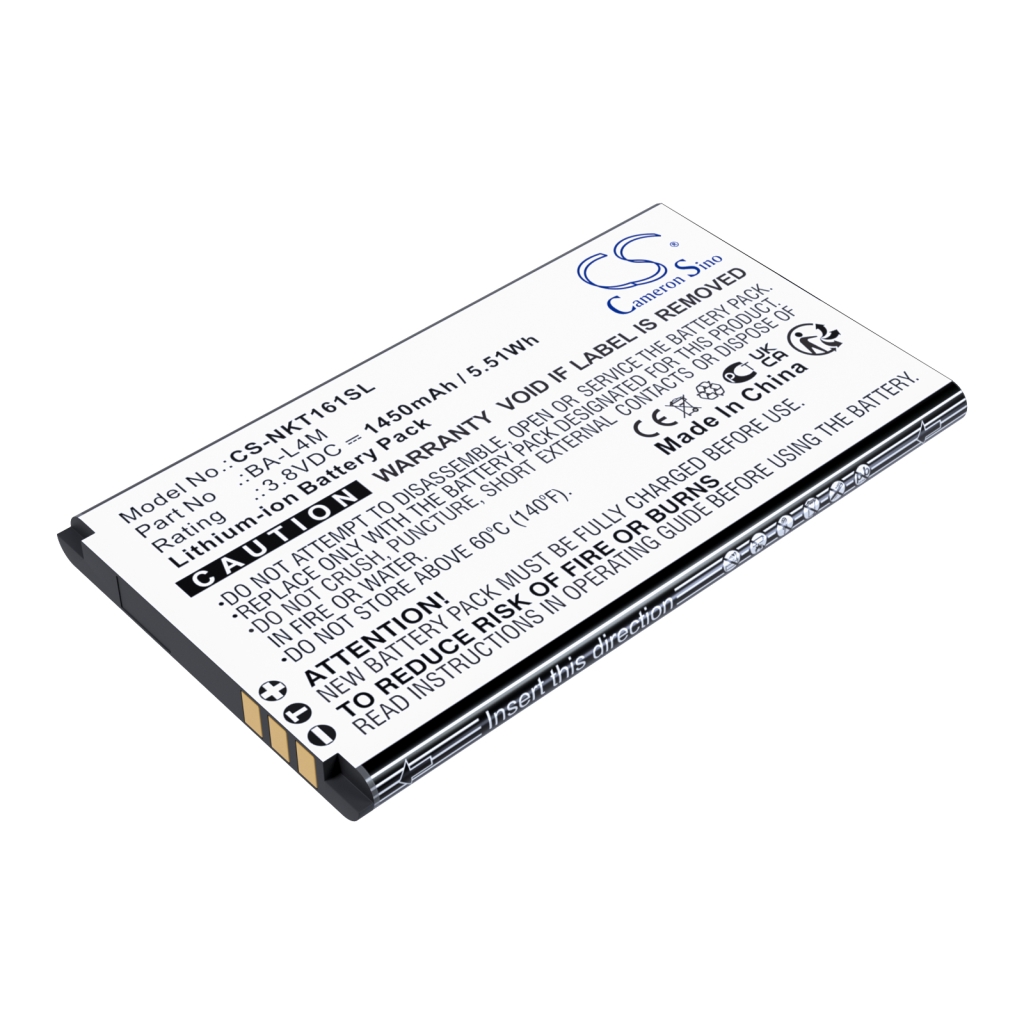 Batterie de téléphone portable Nokia CS-NKT161SL