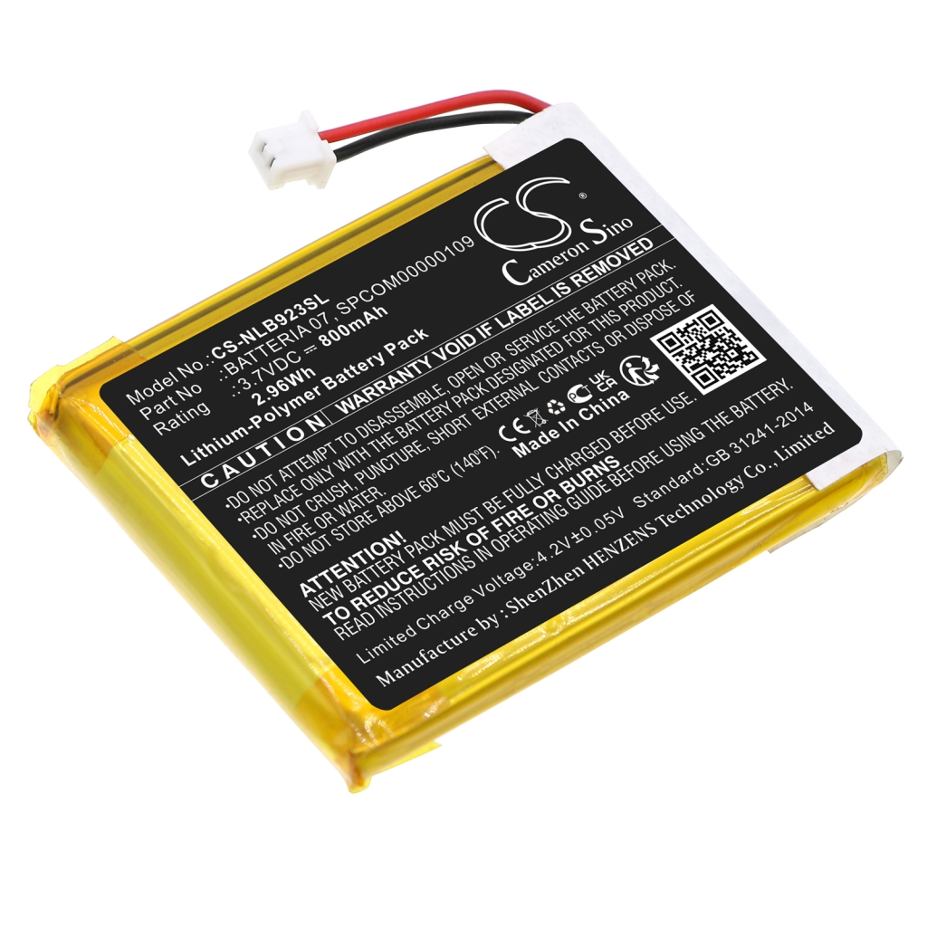 Batteries Remplace SPCOM00000109