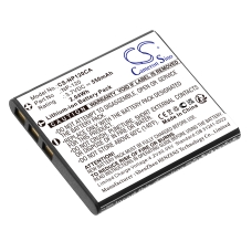 Remplacement de batterie compatible pour CASIO NP-120,NP-120DBA