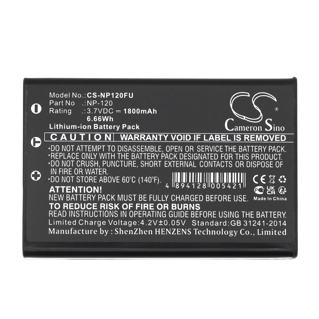 Camera Battery Medion CS-NP120FU