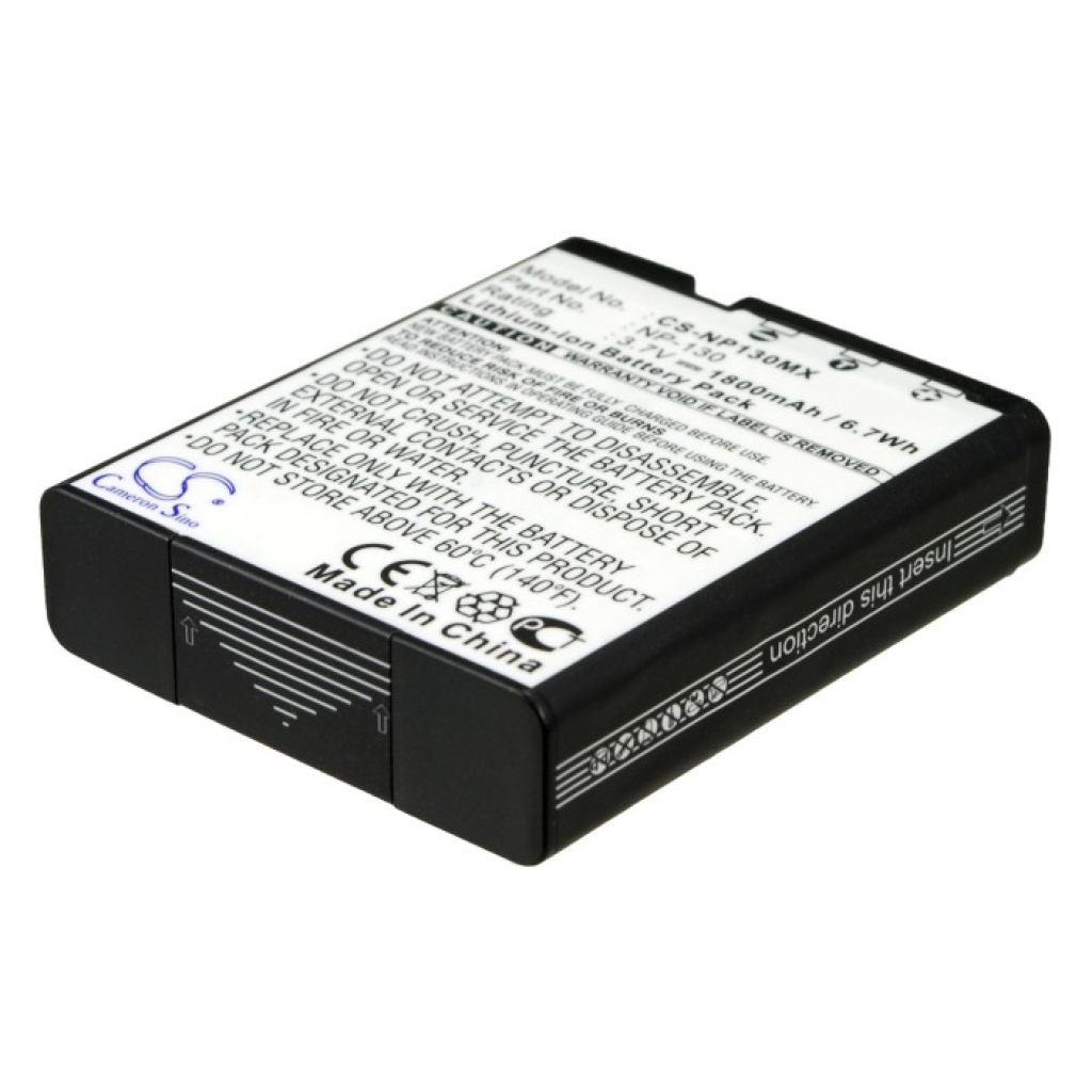 Batterie de l'appareil photo Casio Exilim EX-ZR700PKc