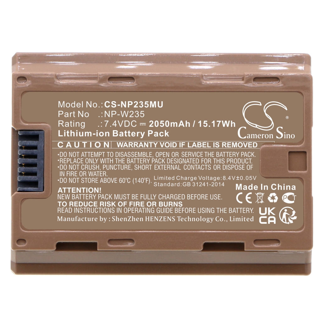 Kamera Akkus FUJIFILM CS-NP235MU