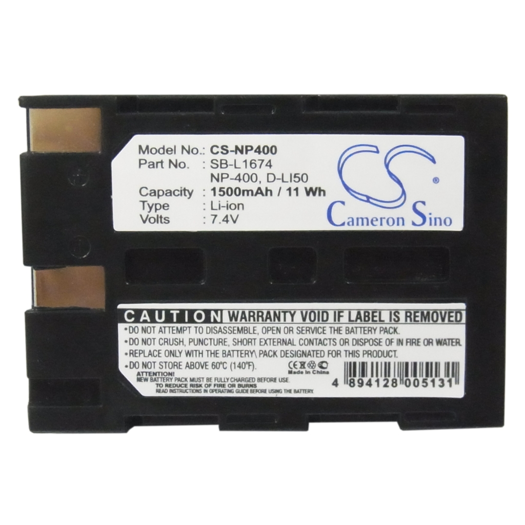 Camera Battery MINOLTA CS-NP400