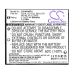 Batteries Remplace SLB-0737