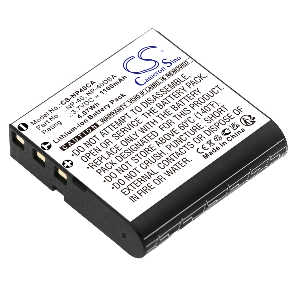 Batterie de l'appareil photo JAY-tech CS-NP40CA