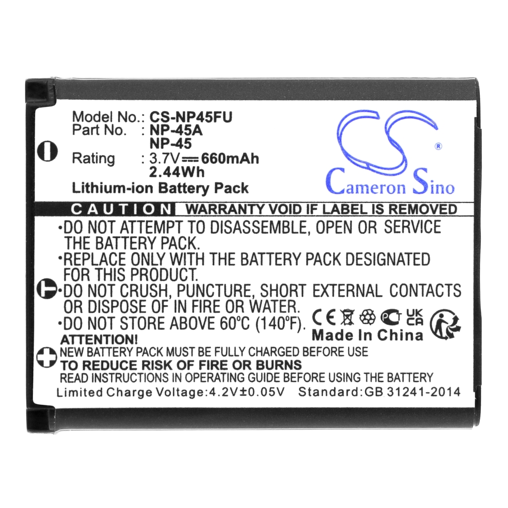 Batterie de l'appareil photo Medion CS-NP45FU