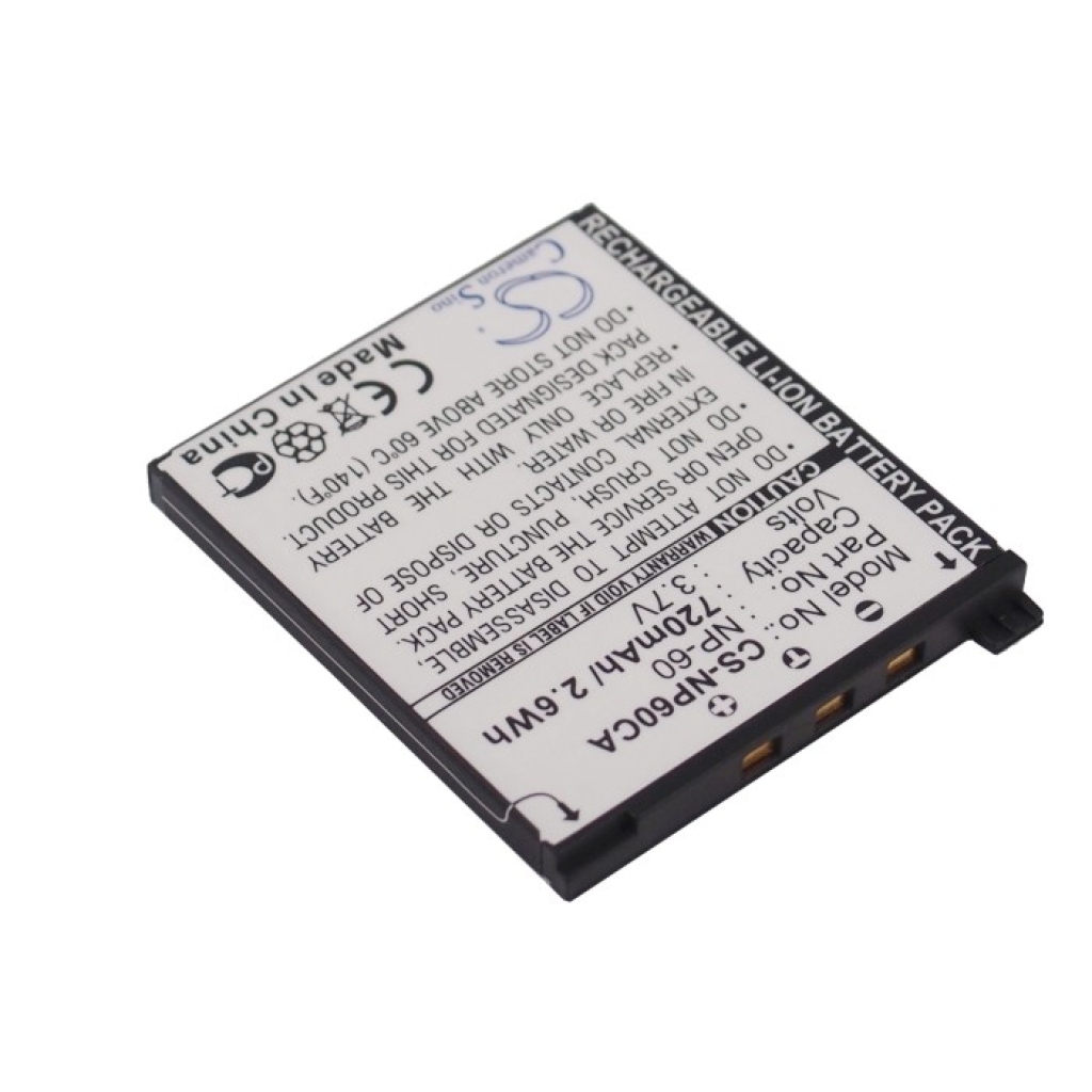 Batterie de l'appareil photo TRAVELER CS-NP60CA