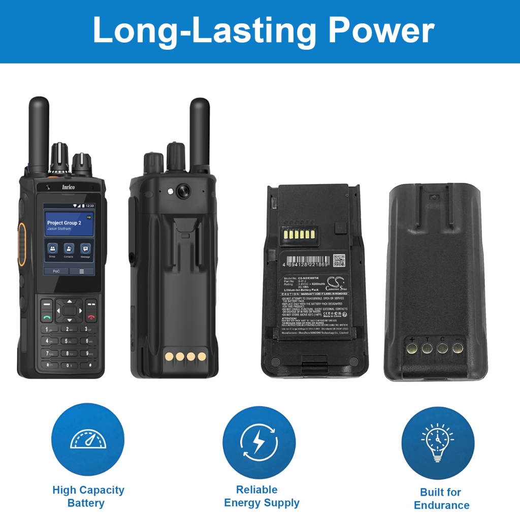 Walkie-Talkie Akkus Inrico CS-NSR388TW
