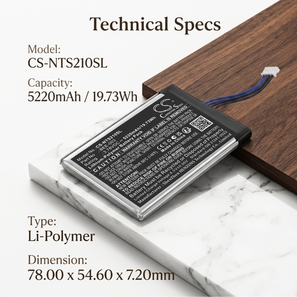 Akku kompatibel mit Nintendo CS-NTS210SL