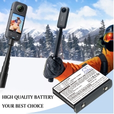 Remplacement de batterie compatible pour Insta360 CINAQBT/A