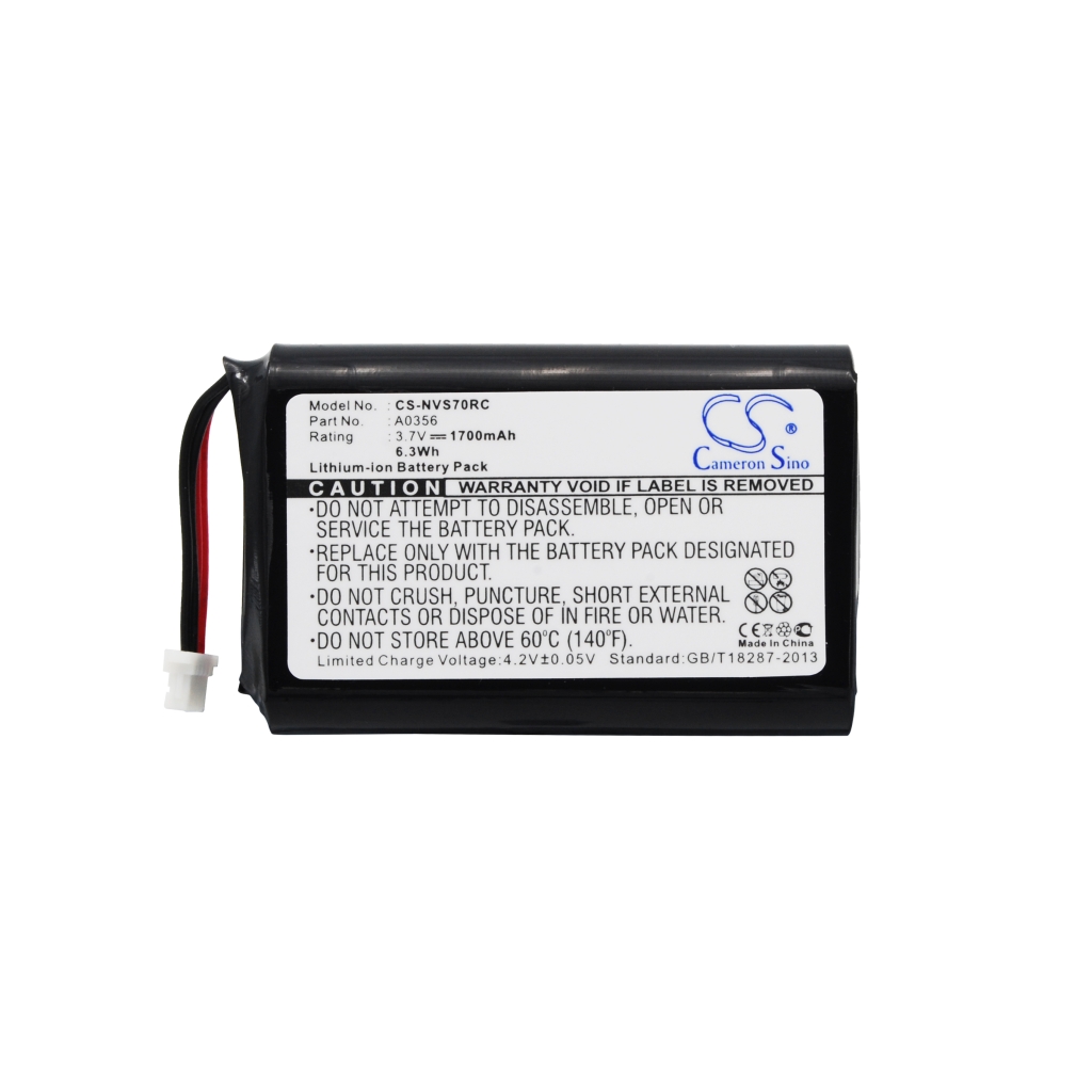 Remplacement de batterie compatible pour NEVO A0356