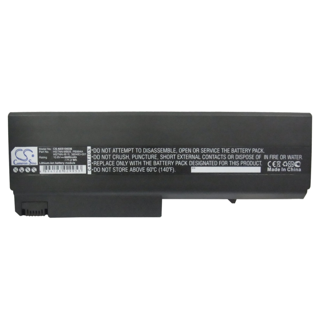 Batterie pour ordinateur portable Compaq Business Notebook nx6130