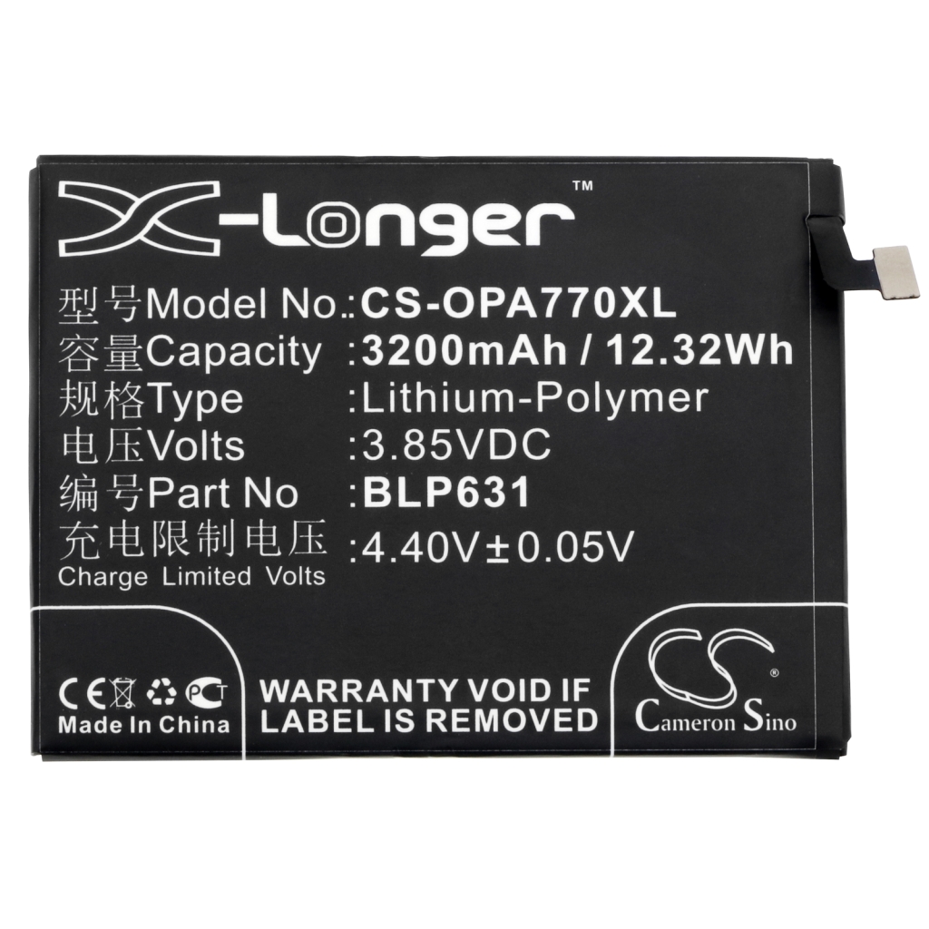 Batterie de téléphone portable OPPO CS-OPA770XL